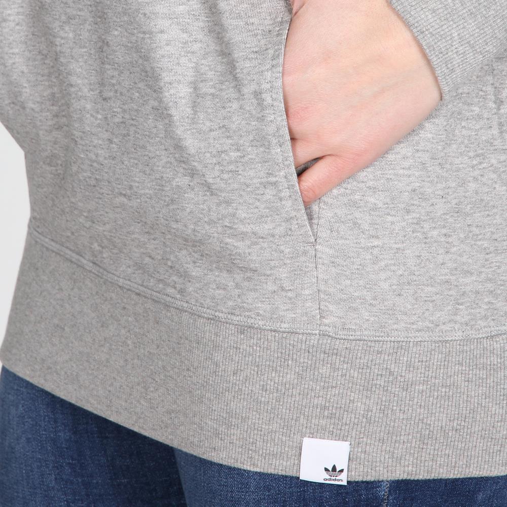 adidas XBYO W Bluza z kapturem w kolorze średnioszarym melanżowym