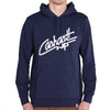 Carhartt WIP Hooded Locals Sweat niebiesko-biały