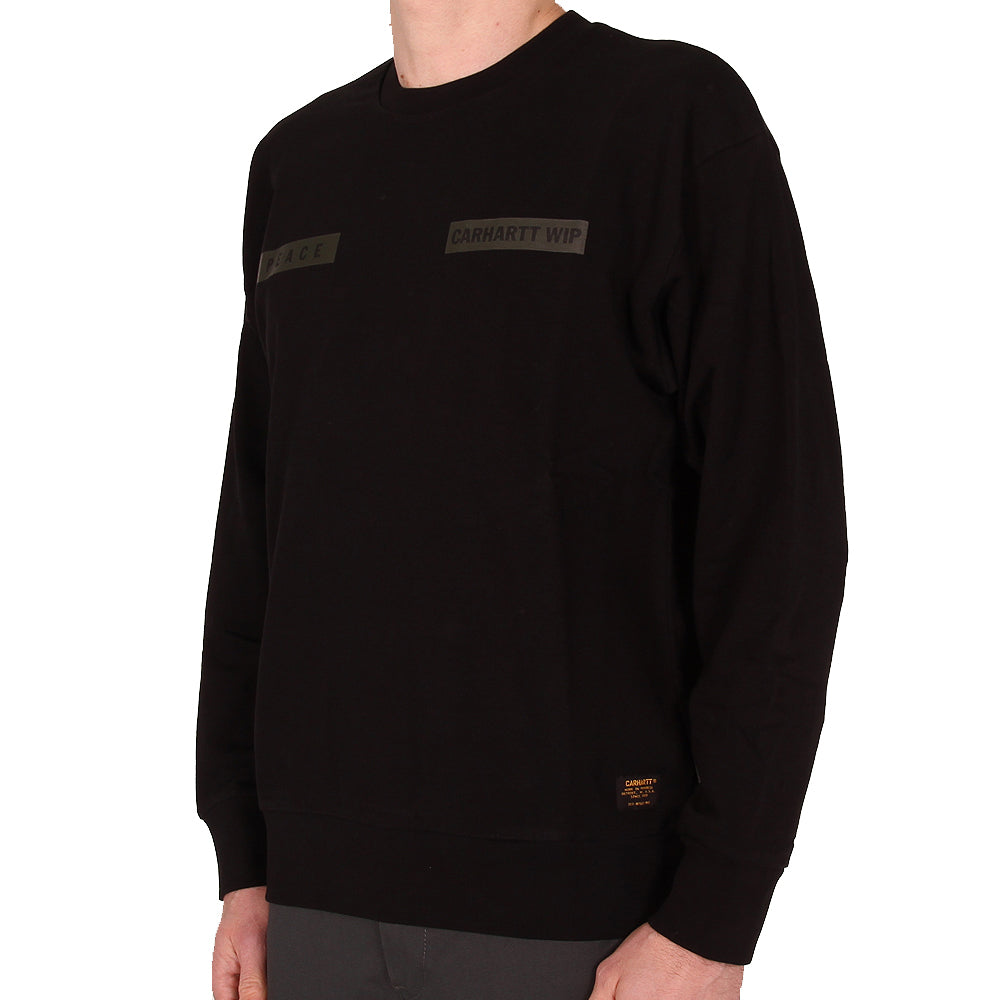 Bluza Carhartt WIP Peace Sweat czarno-wielokolorowa