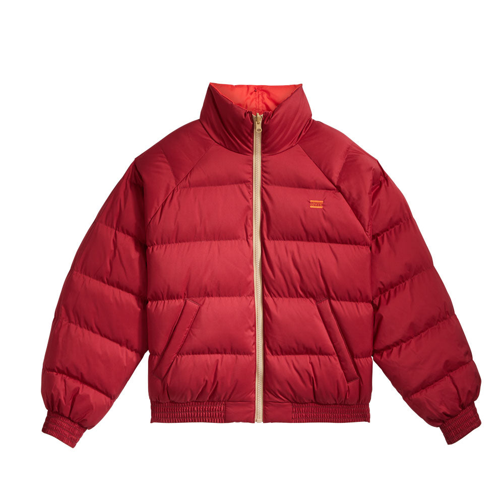 Levi's Dwustronna kurtka puchowa Lydia Poppy Red