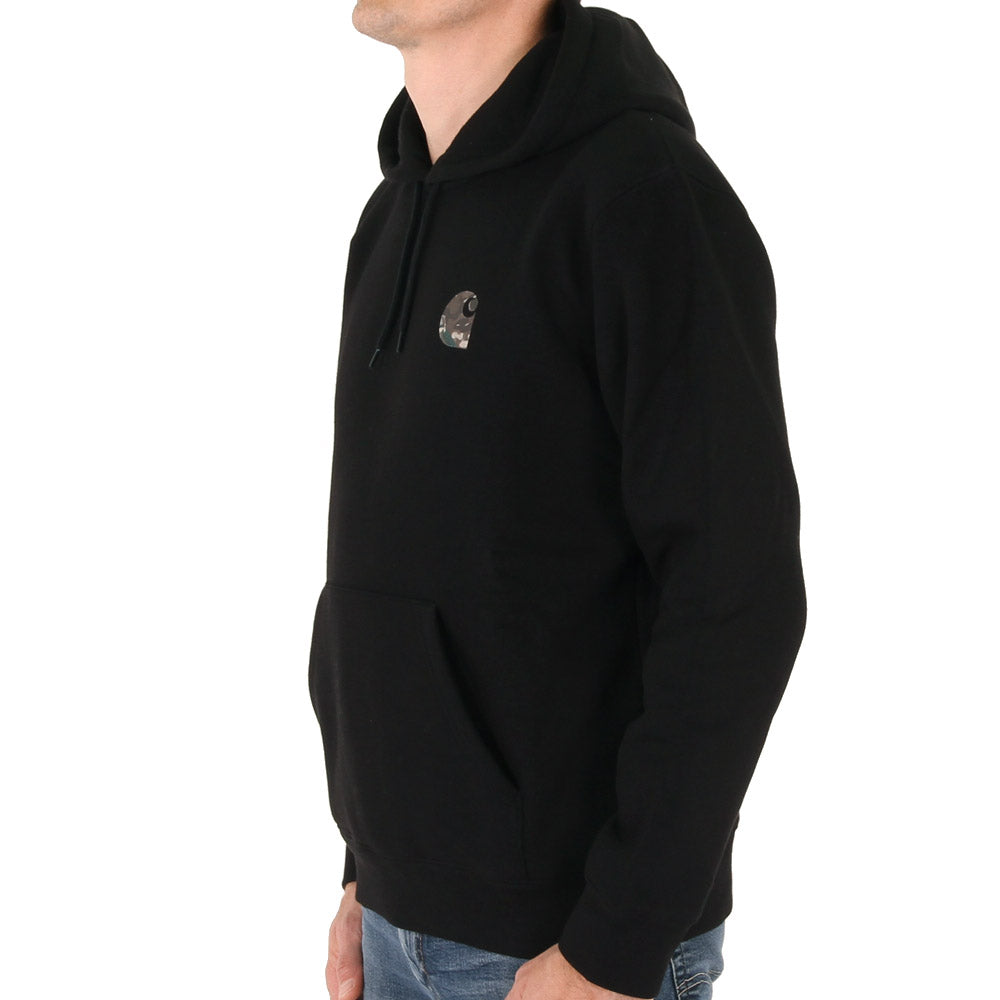 Carhartt WIP Hooded Camo Mil Sweat Czarna