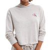 Calvin Klein L/S Lounge Hoodie Damski CK One Buff Heather