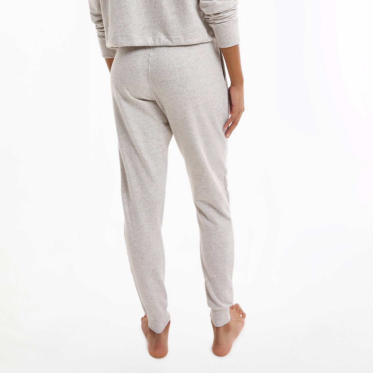 Calvin Klein Lounge Joggers Damskie CK One Buff Heather