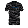Calvin Klein Logo T-Shirt S/S Crew Neck 000NM2095E męski Chill Camo Black