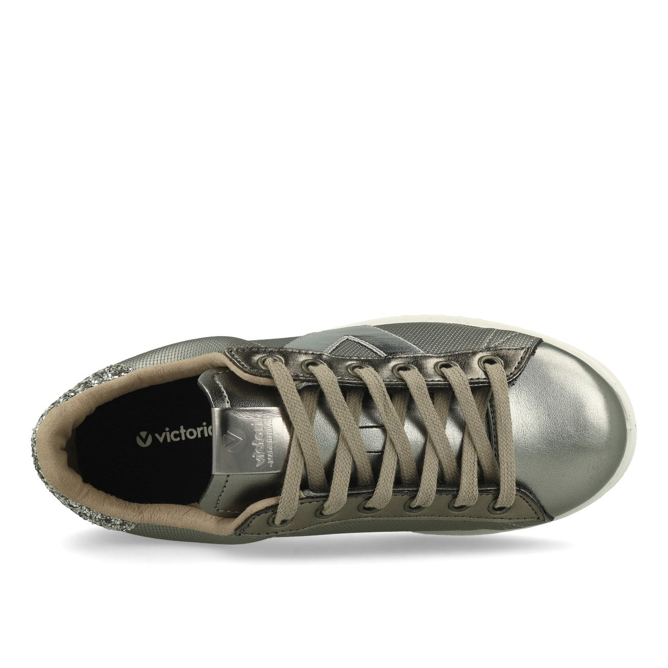 Victoria Tenis Metal Damskie trampki Antracita
