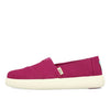 Toms Damskie Alpargata Mallow Damskie Ciemna Fuksja Heritage Canvas