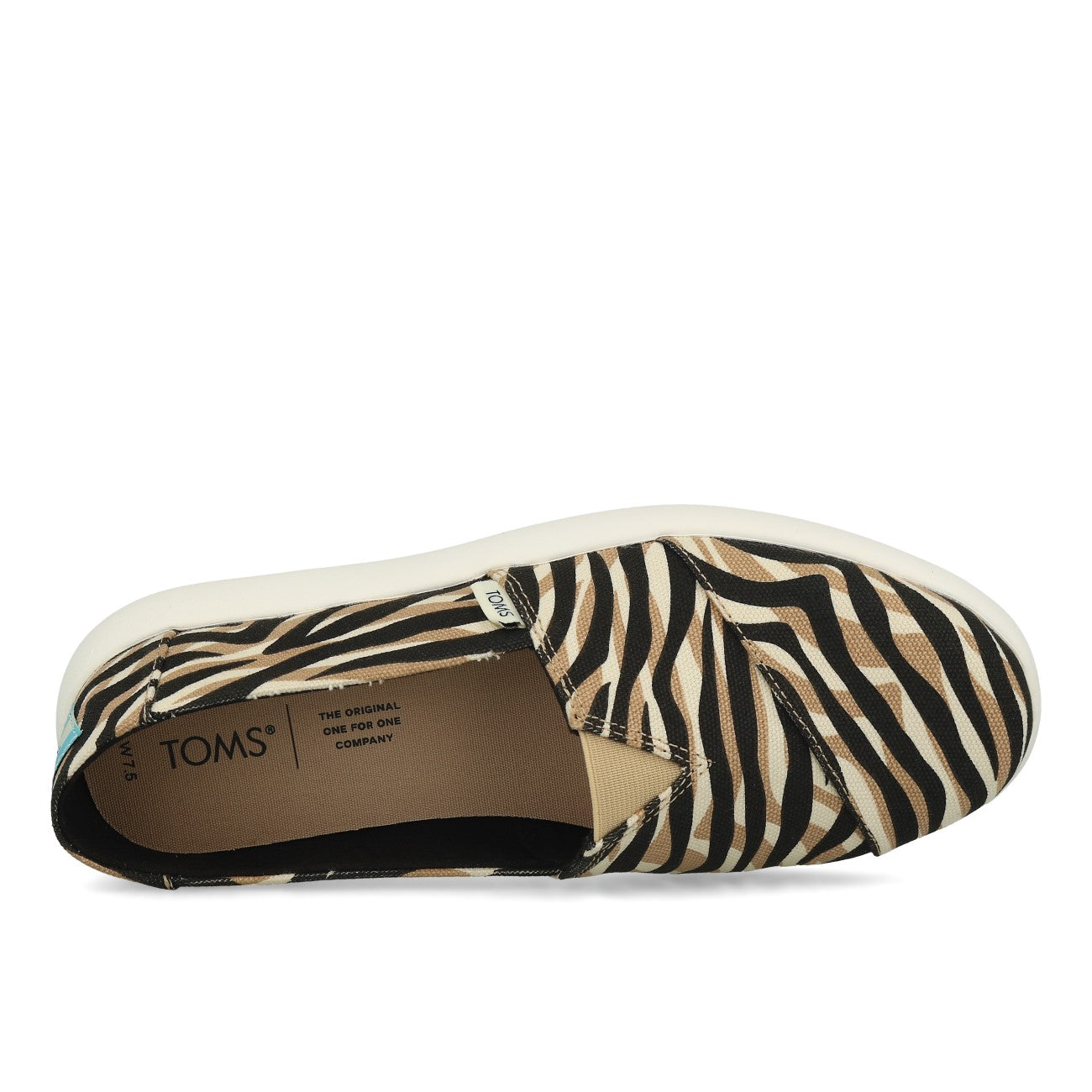 Toms Womens Alpargata Mallow Damskie Naturalne XL Liger Print