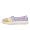 Toms Womens Alpargata Mallow damskie lawendowe z matowej tkaniny multikolor