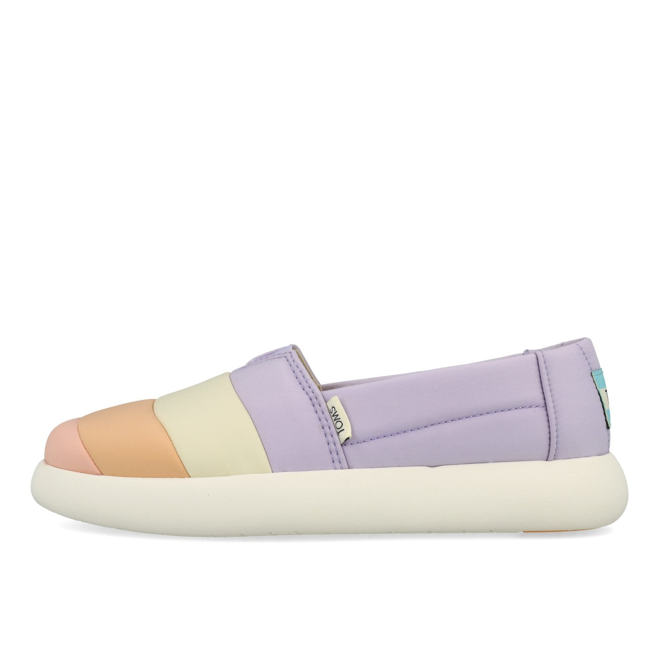 Toms Womens Alpargata Mallow damskie lawendowe z matowej tkaniny multikolor