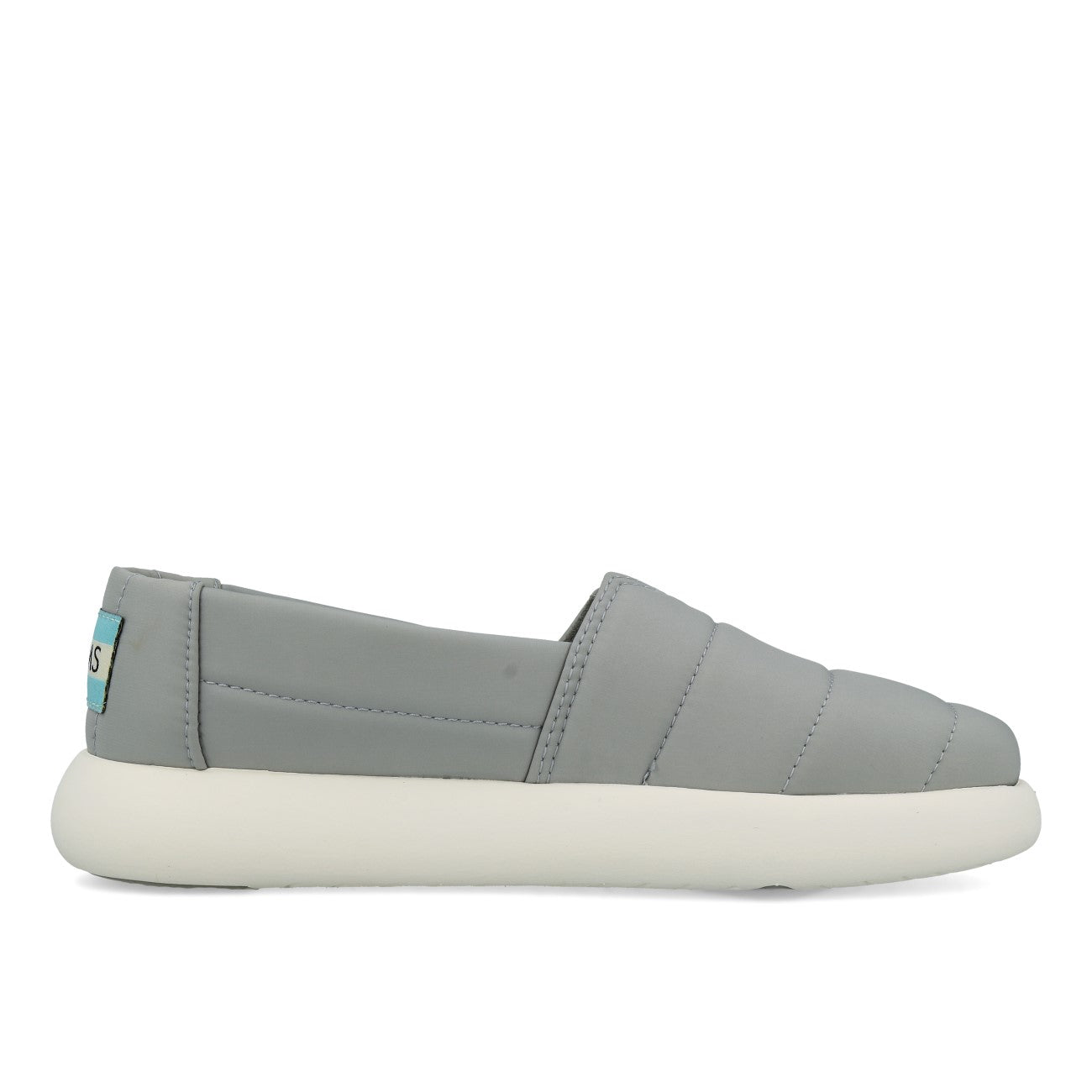 Toms Womens Alpargata Mallow Damskie Mid Grey Matte Woven