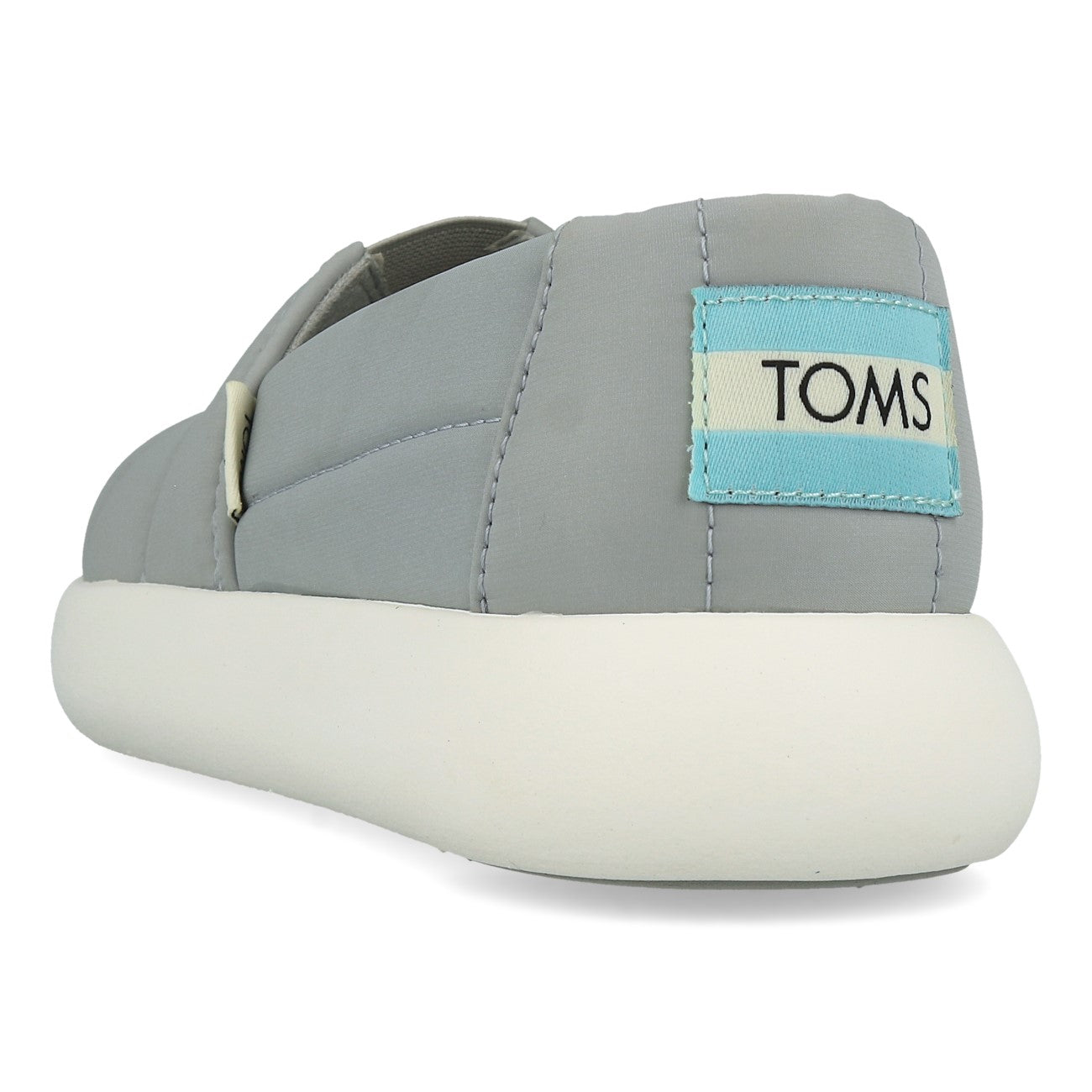 Toms Womens Alpargata Mallow Damskie Mid Grey Matte Woven