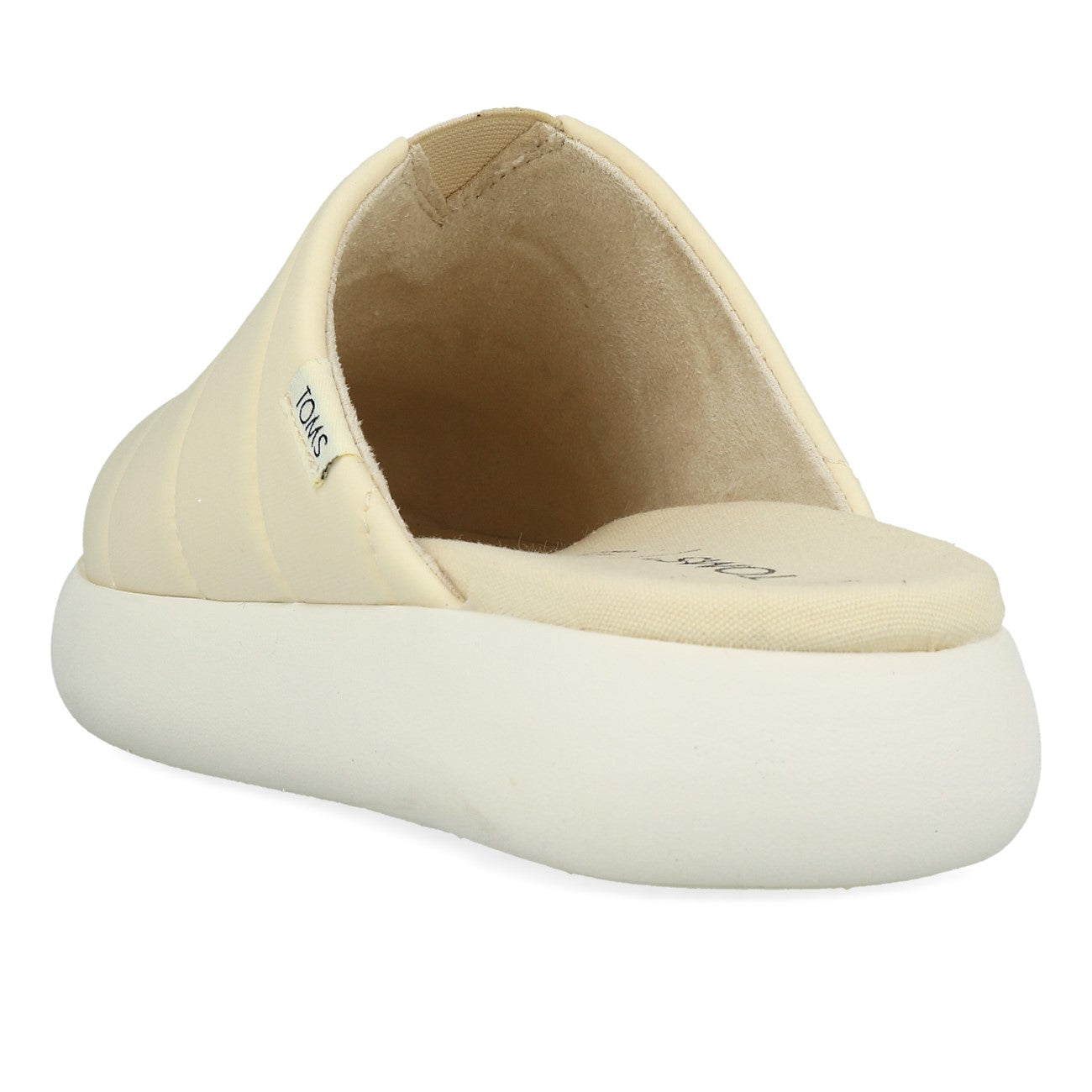 Damskie klapki Toms Womens Alpargata Mallow Mule, naturalne, tkane z matowym wykończeniem