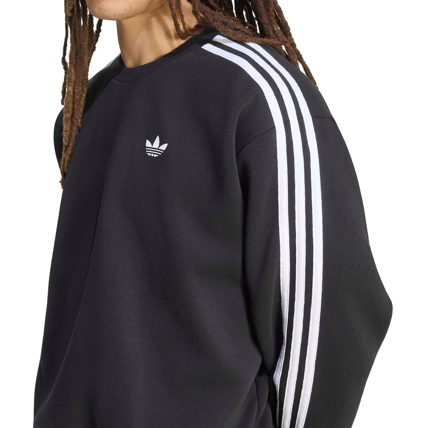 Bluza oversize Adidas z 3 paskami