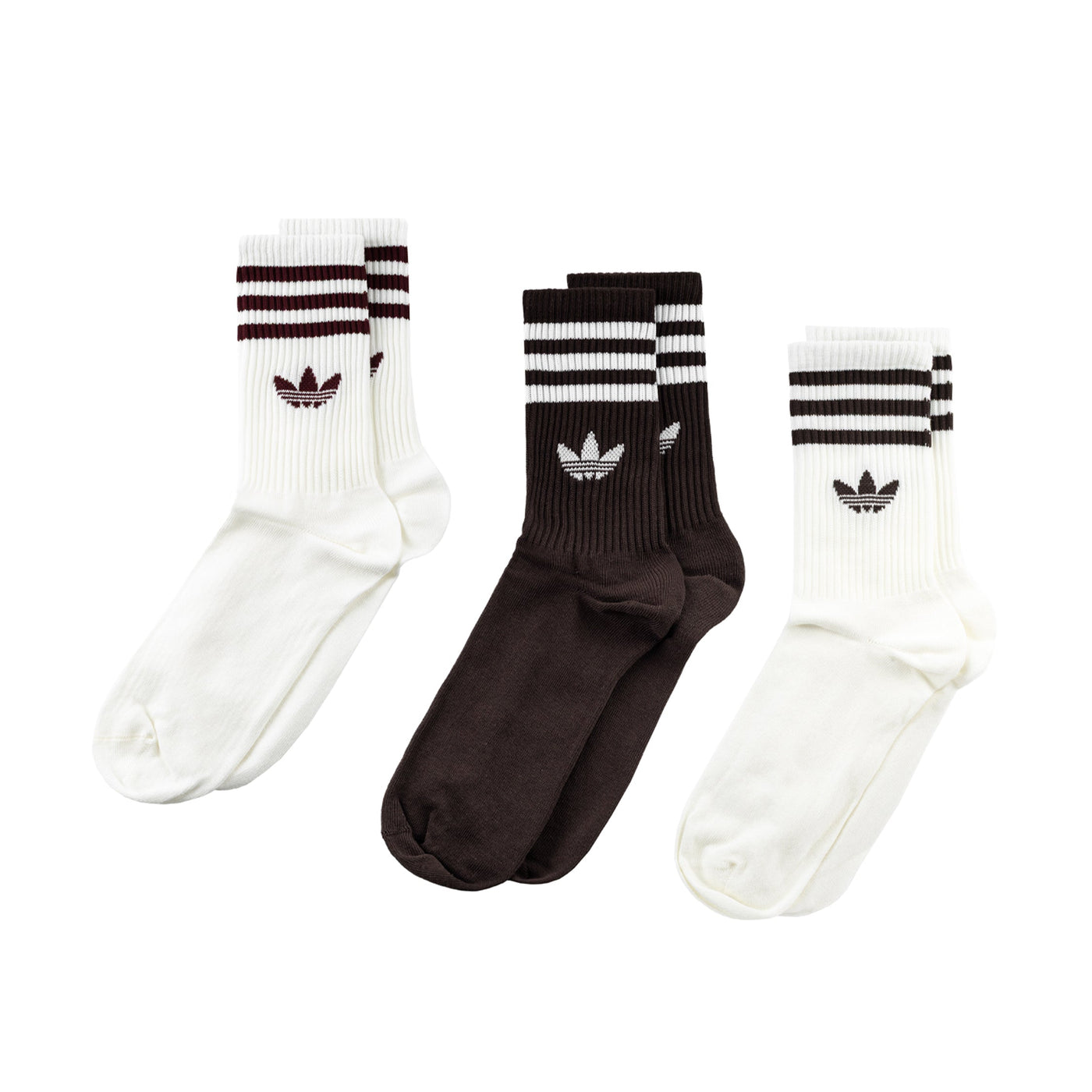 Skarpetki Adidas 3-Sripes Crew Socks, 3 pary