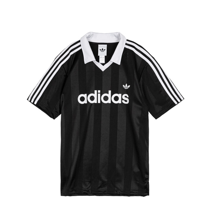 Adidas Archiwalna dzianinowa koszulka z kołnierzem