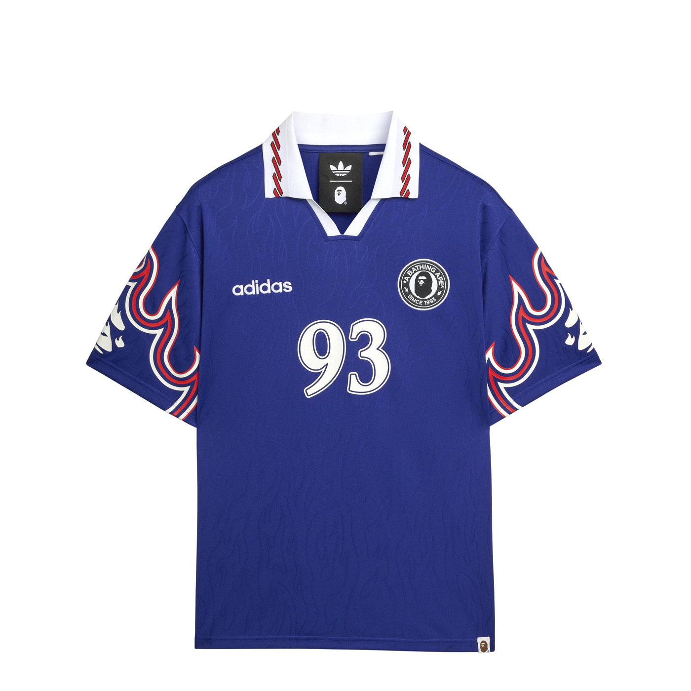 Adidas x Bape Koszulka z krótkim rękawem Flame Jersey