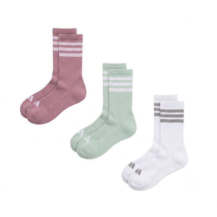 Adidas	Skarpetki 3-Stripes Cushioned Crew, 3 pary