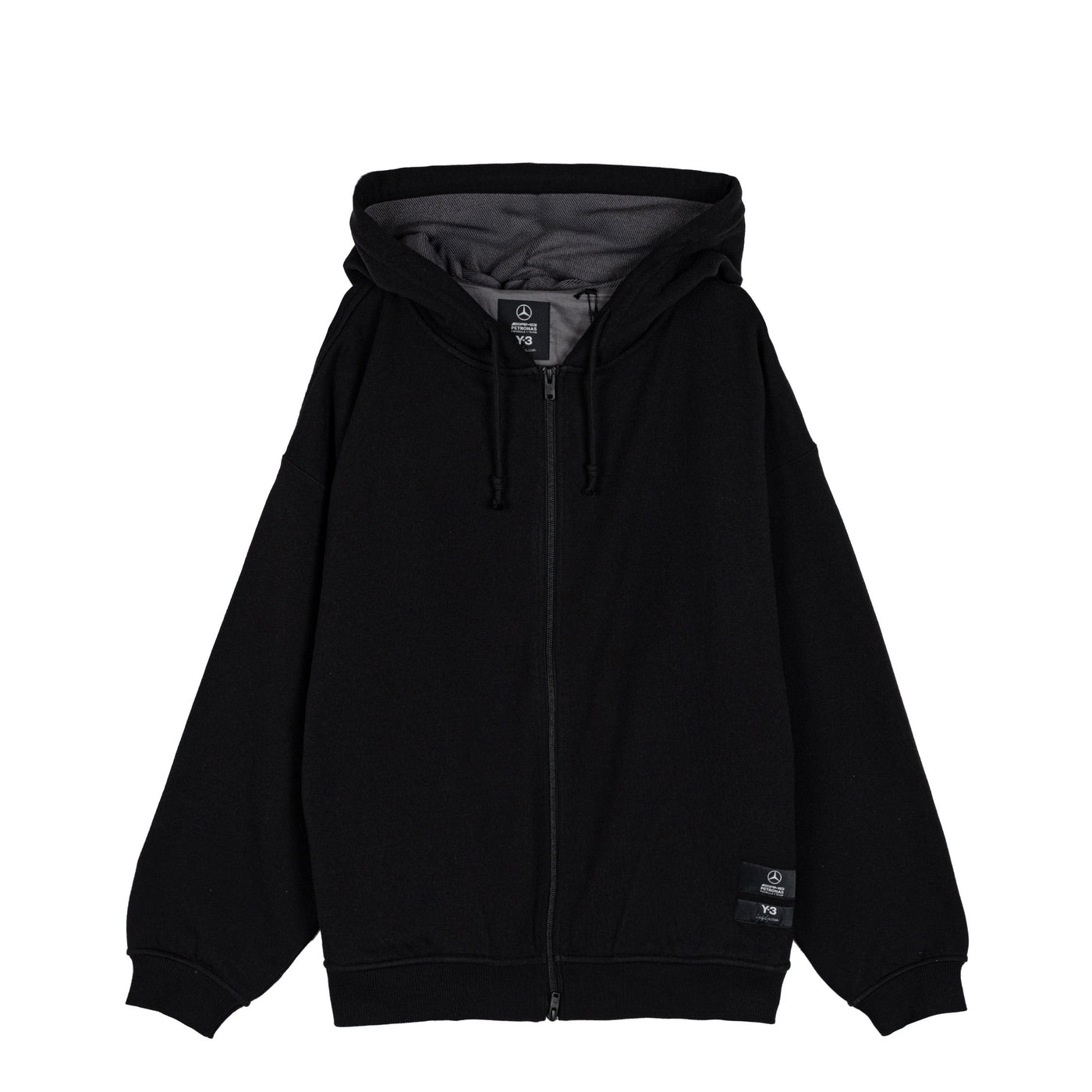 Adidas Y-3 x Mercedes-AMG PETRONAS F1 Team Bluza z kapturem z zamkiem błyskawicznym