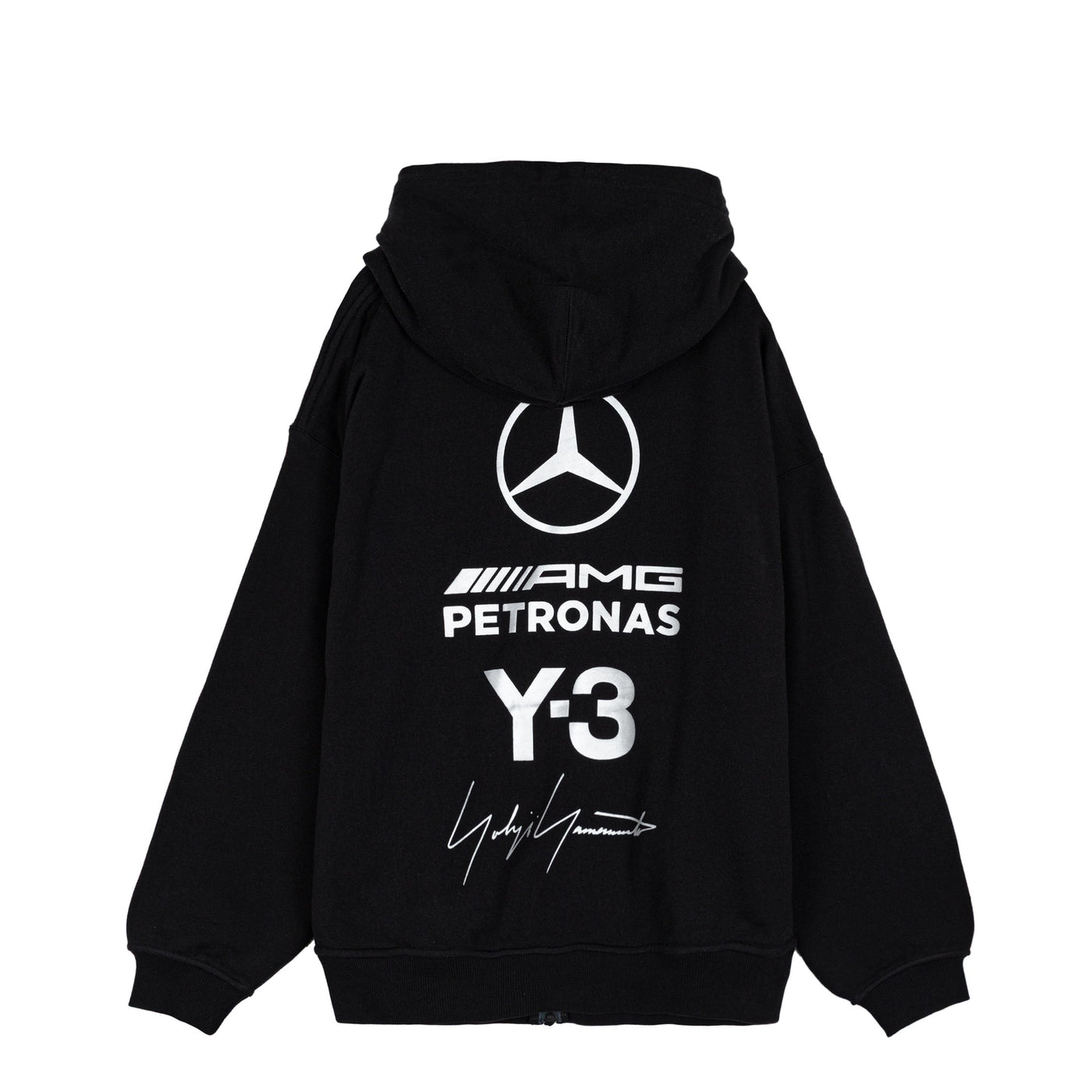 Adidas Y-3 x Mercedes-AMG PETRONAS F1 Team Bluza z kapturem z zamkiem błyskawicznym