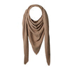 Chusta Zoe Triangle Scarf w kolorze jasnobrązowym