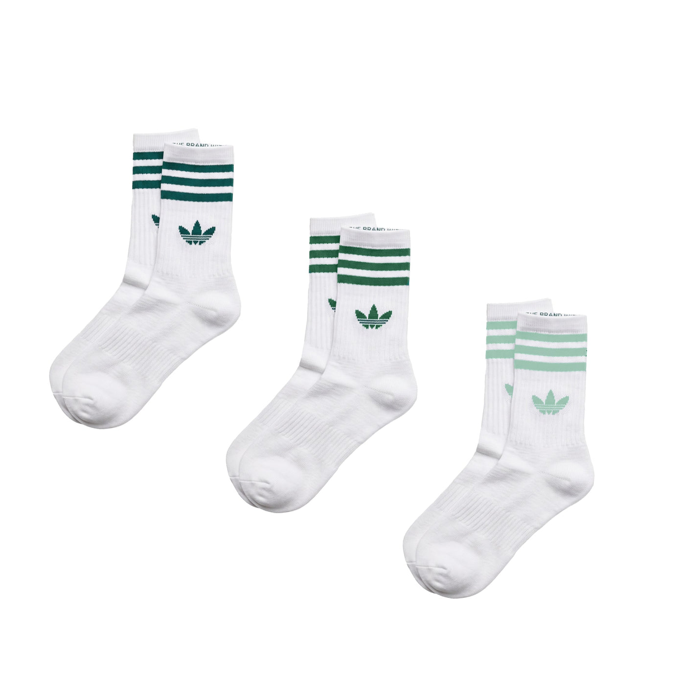 Skarpety Adidas 3-paski, 3 pary