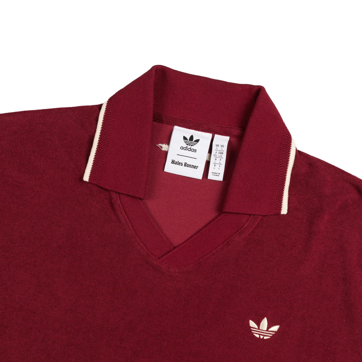 Adidas x Wales Bonner Frotteowa Koszulka Polo