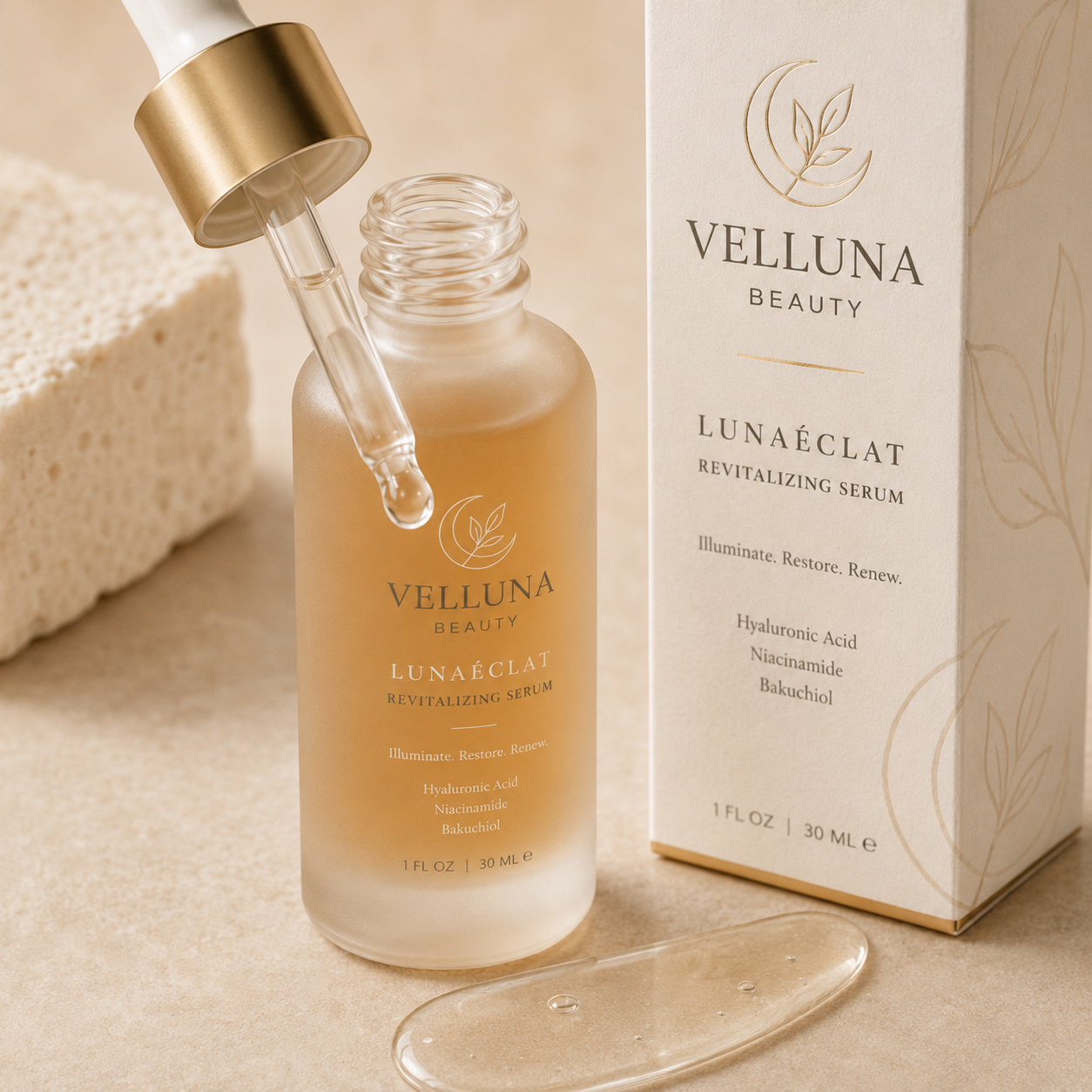 Velluna Beauty Luna Éclat Serum rewitalizujące 30 ml