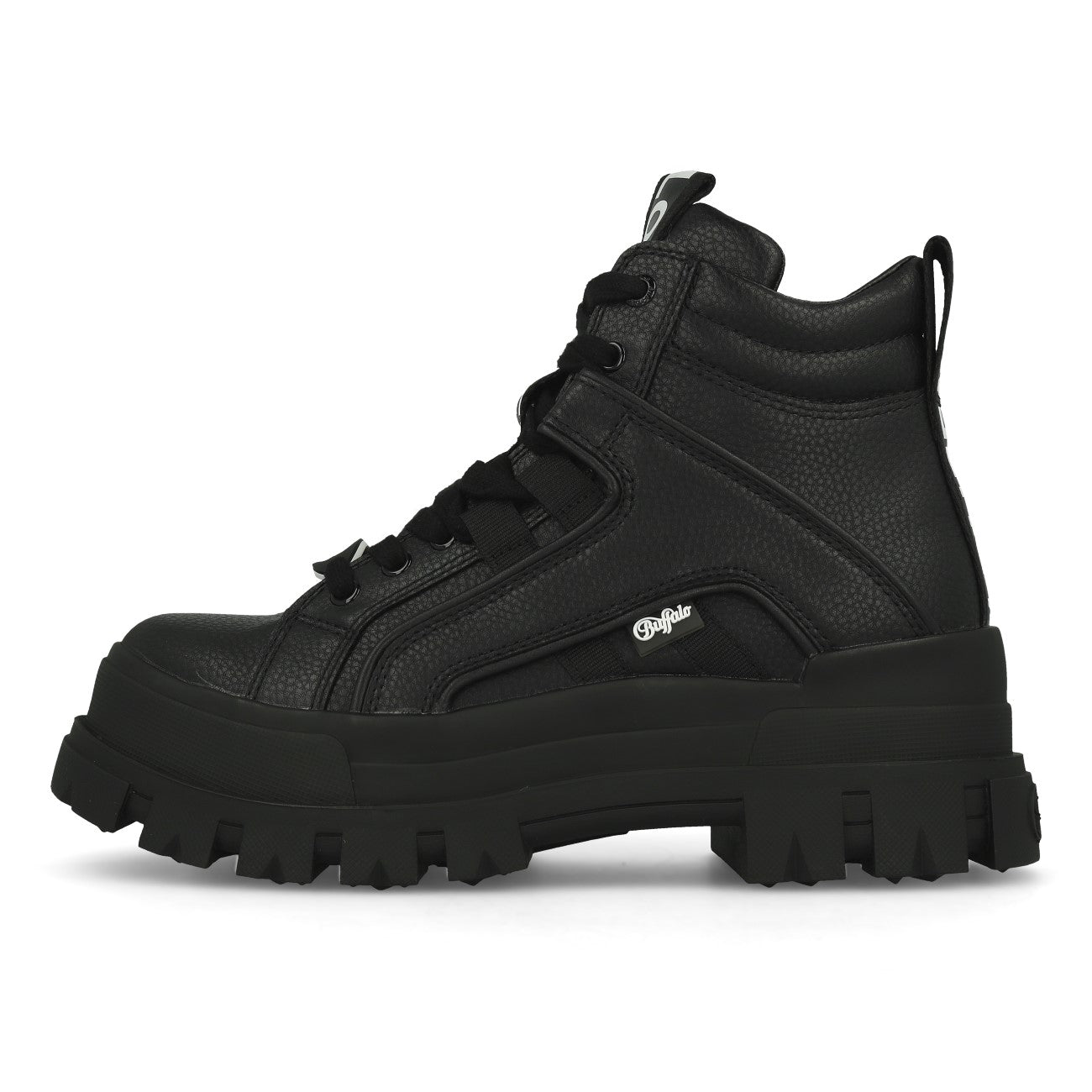 Buffalo Aspha NC Mid Bootie Flat damskie czarne