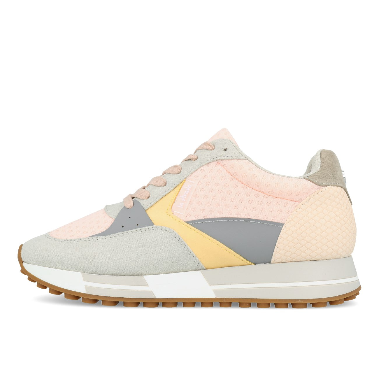 La Strada 2101586 Sneakersy damskie szare Nude Multi