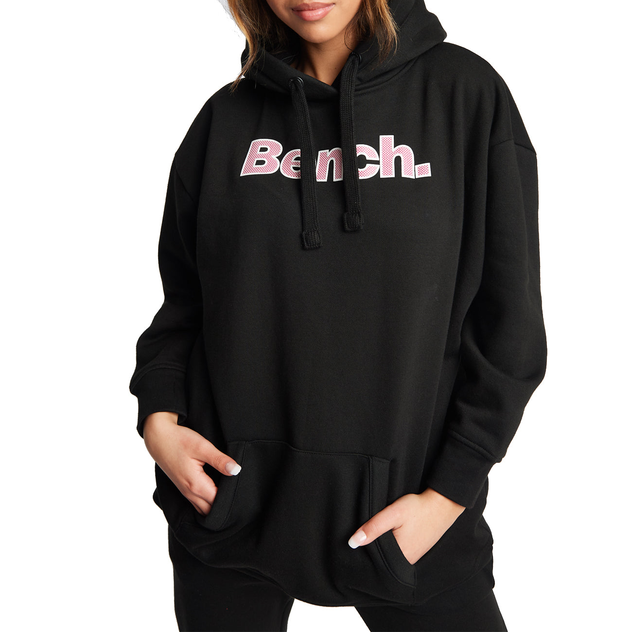 Bench Dayla Bluza z kapturem Damska Czarna