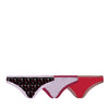 Calvin Klein 3-pak stringów ultra cienkich Thong w kolorach Twinkle Mauve Berry Rustic Red