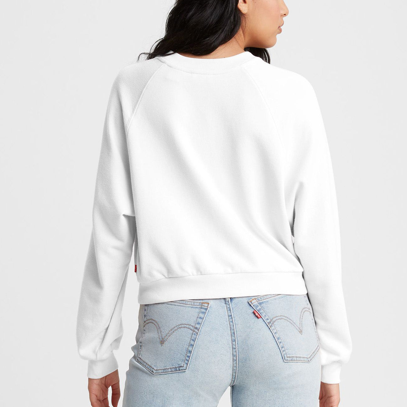 Bluza damska Levi's Graphic Vintage Crew 501 W Blues Bright White