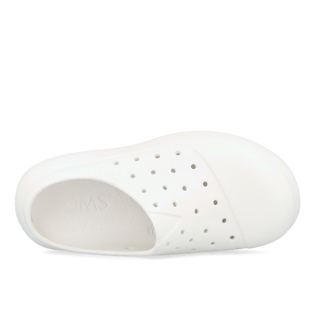 Toms Damskie Klapki Alpargata Mallow Molded Białe Eco EVA