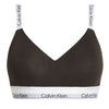 Calvin Klein Light Lined Bralette Biustonosz Modern Cotton Woodland