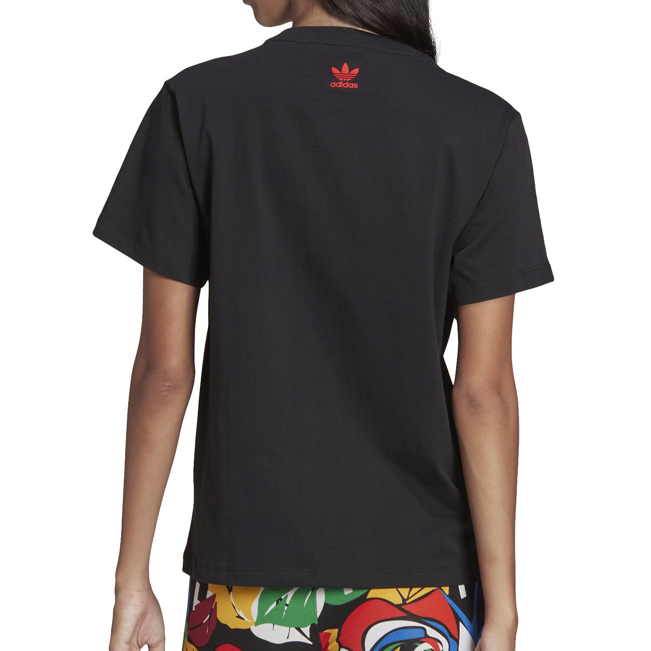 adidas Reg T-Shirt damski z nadrukiem Richa Mnisiego czarny