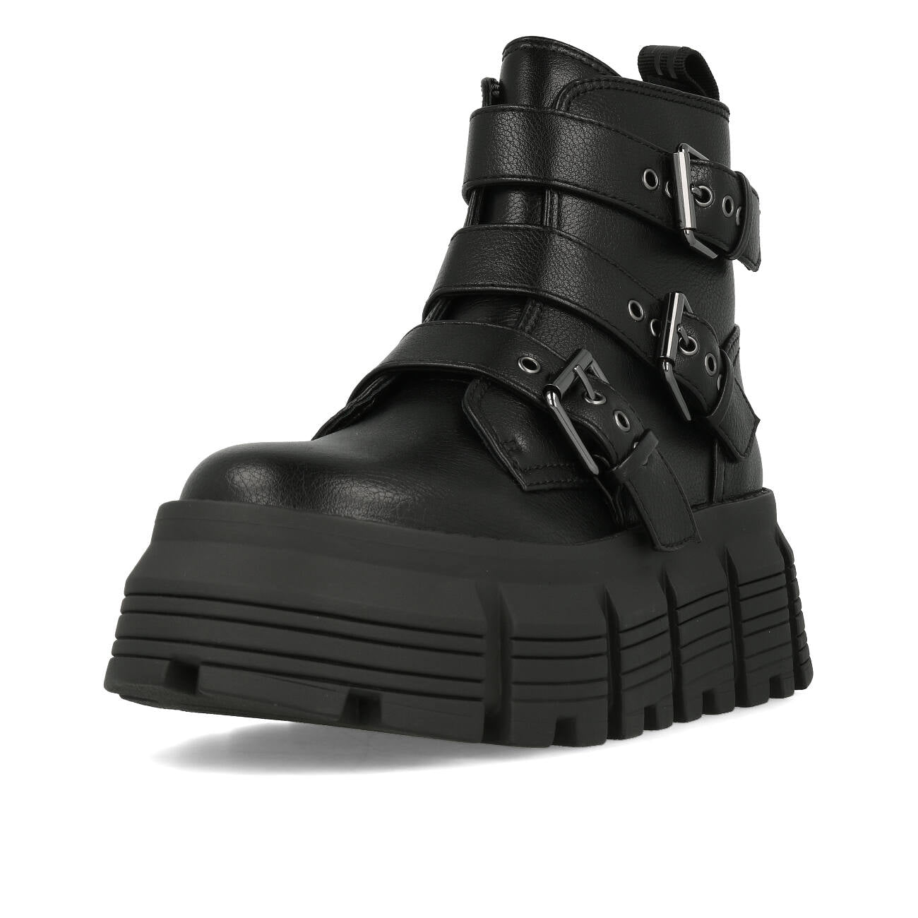 Buffalo AVA Ankleboot damskie wegańskie nappa czarne