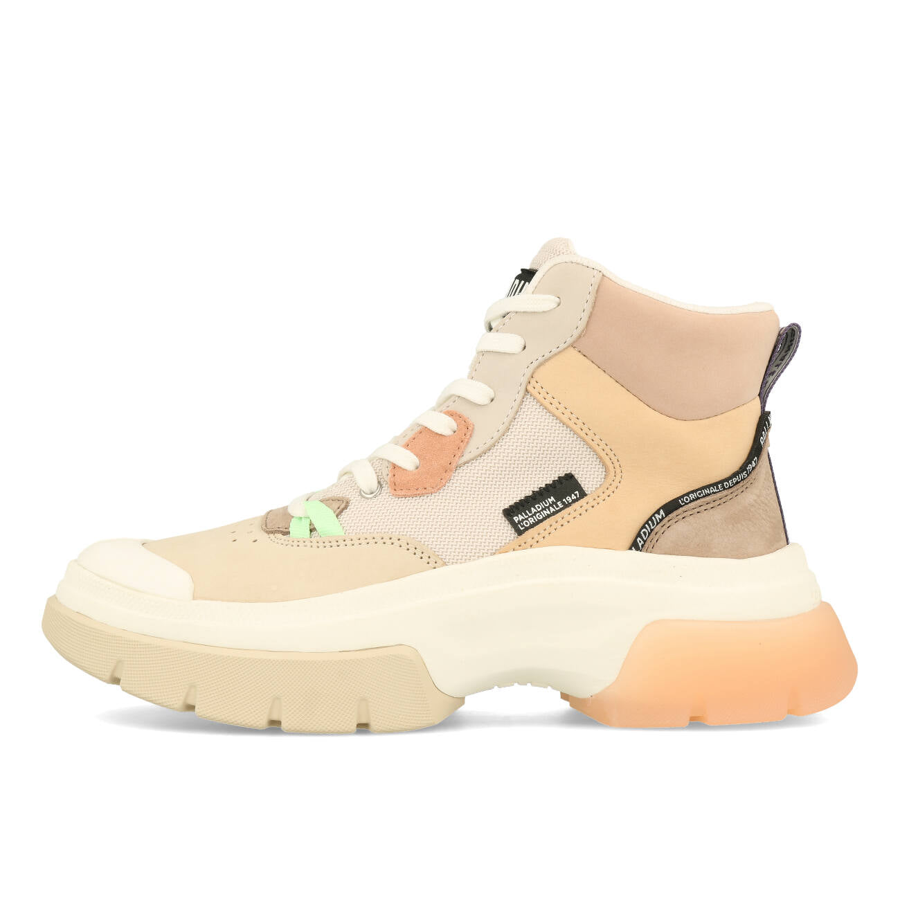 Palladium Pallawave Cuff Damskie Rugby Tan Moonbeam