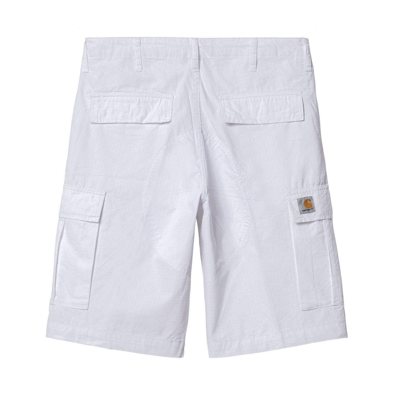 Spodenki męskie Carhartt WIP Regular Cargo, białe, spierane