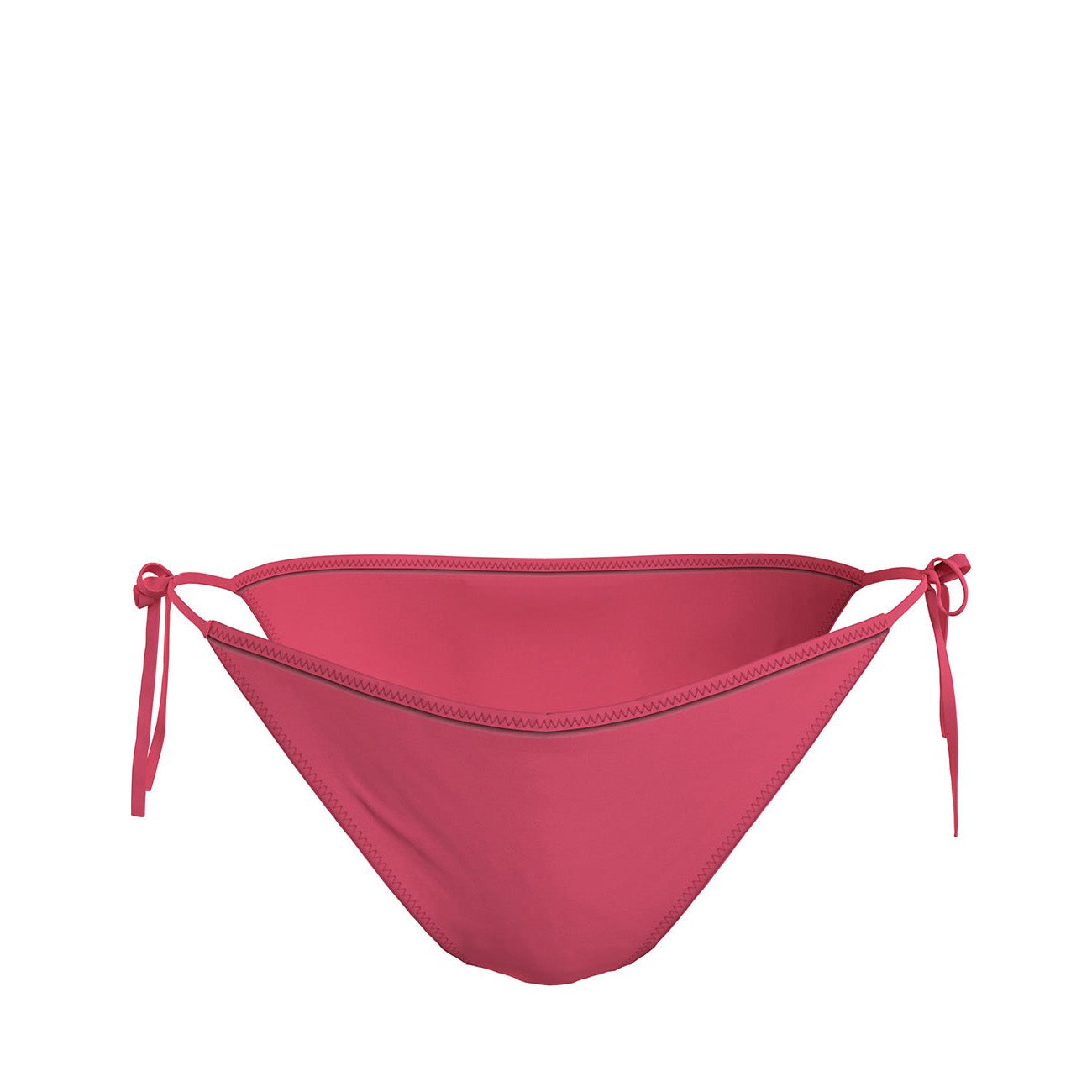 Majtki bikini Tommy Hilfiger z wiązaniem po bokach Cheeky String, damskie, Laser Pink