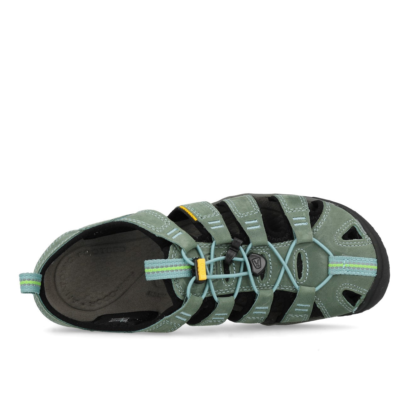 Keen Clearwater CNX Leather Damskie Mineral Blue Yellow
