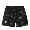 Carhartt WIP Drift Swim Trunks męskie z nadrukiem Motor City, czarne
