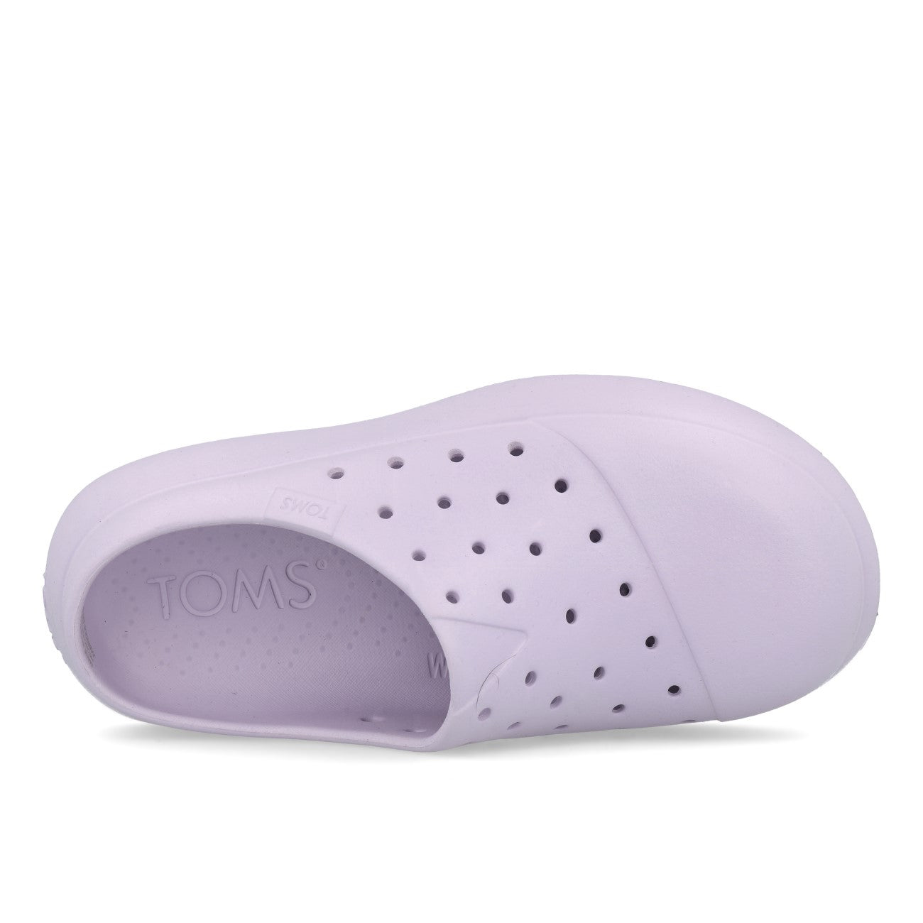 Toms Damskie Klapki Alpargata Mallow Mule Molded Light Orchid Eco EVA