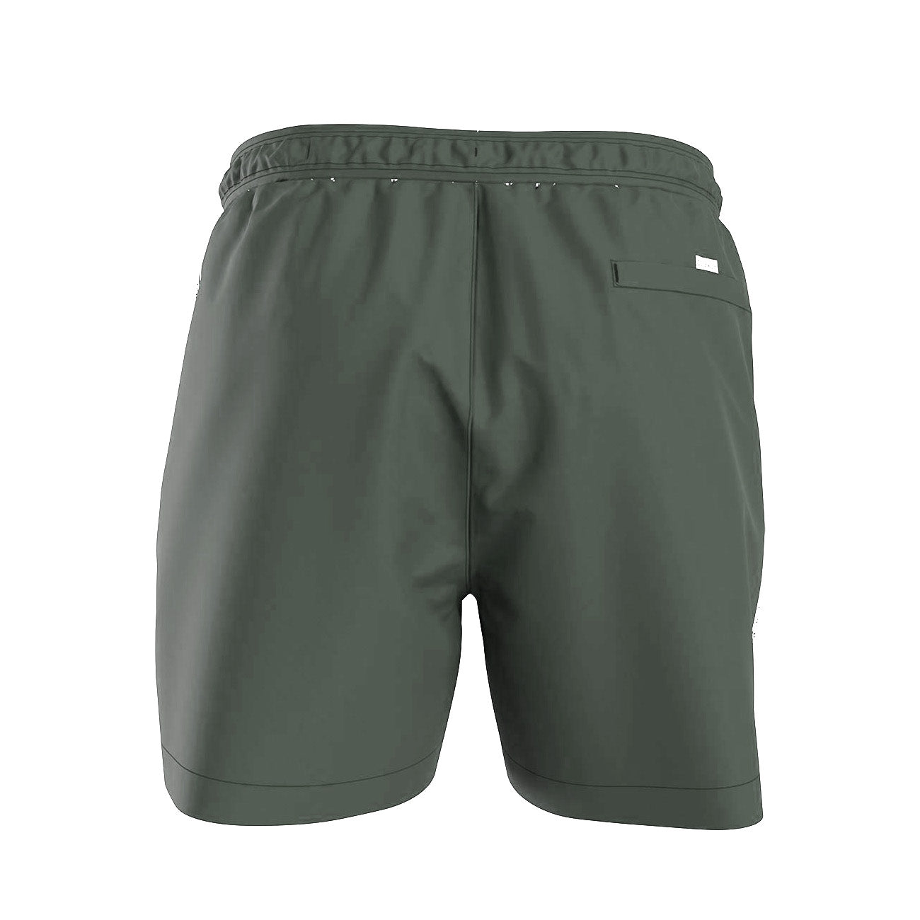 Calvin Klein Swimshort Medium Drawstring Męskie Kąpielówki Classic Gray