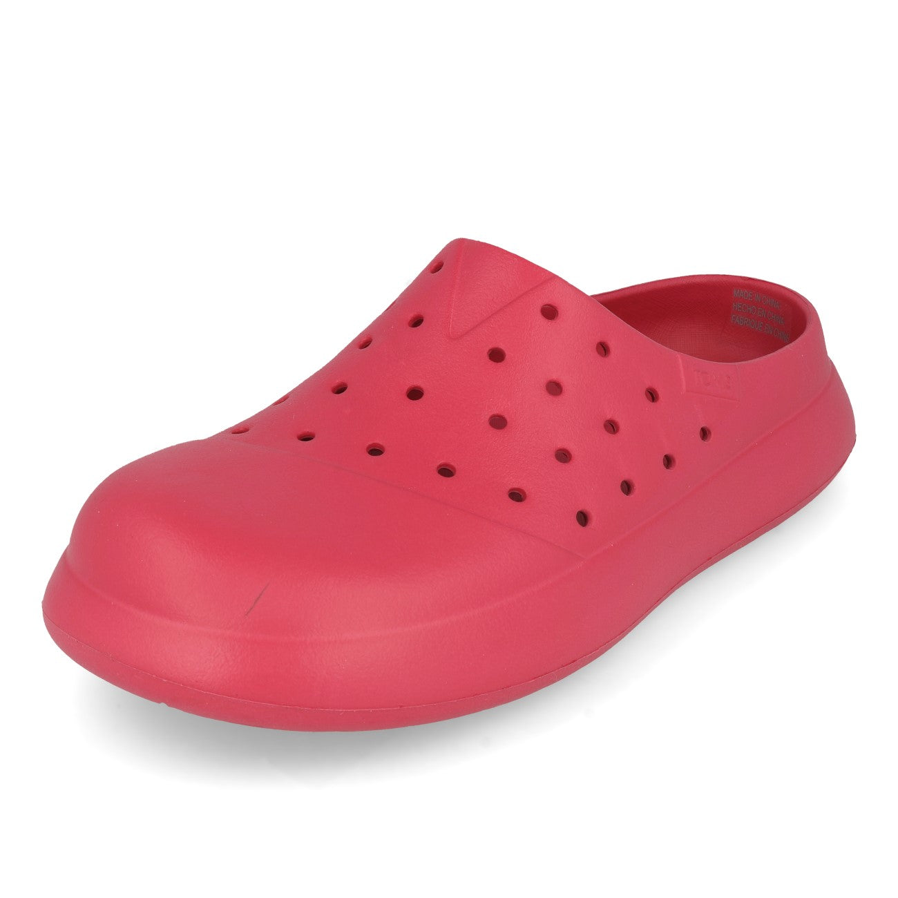 Toms Damskie Klapki Alpargata Mallow Molded Malinowe Eco EVA