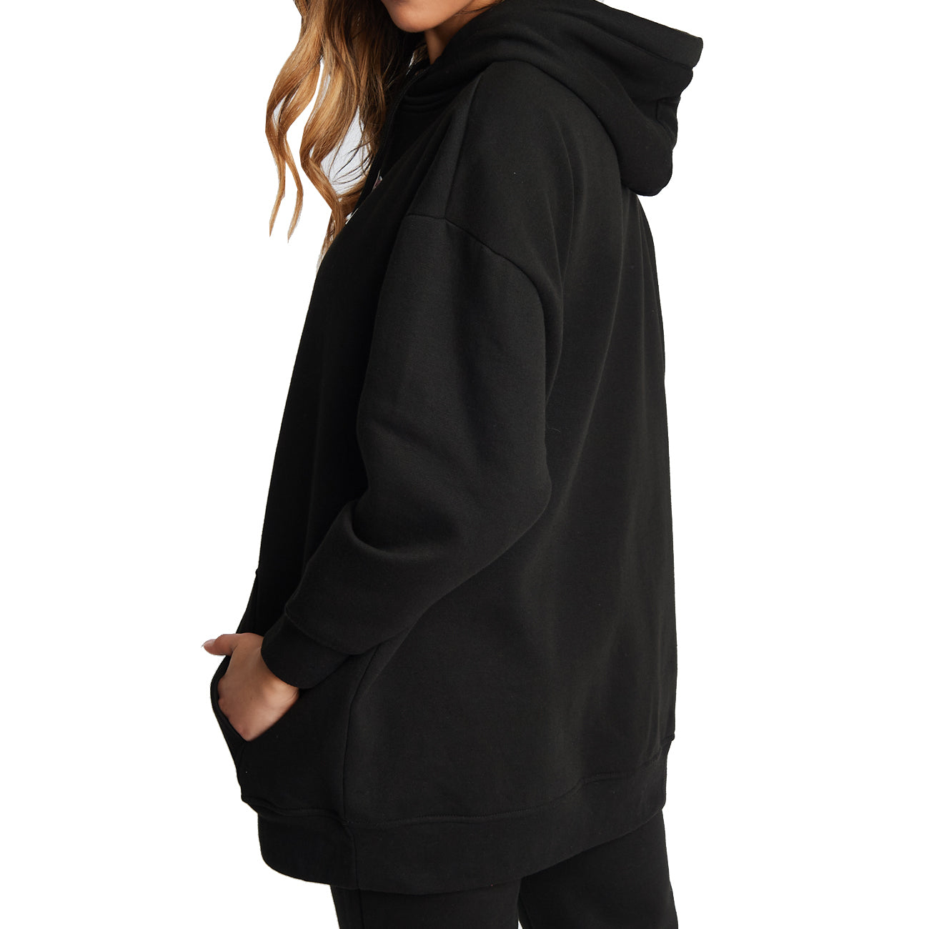 Bench Dayla Bluza z kapturem Damska Czarna