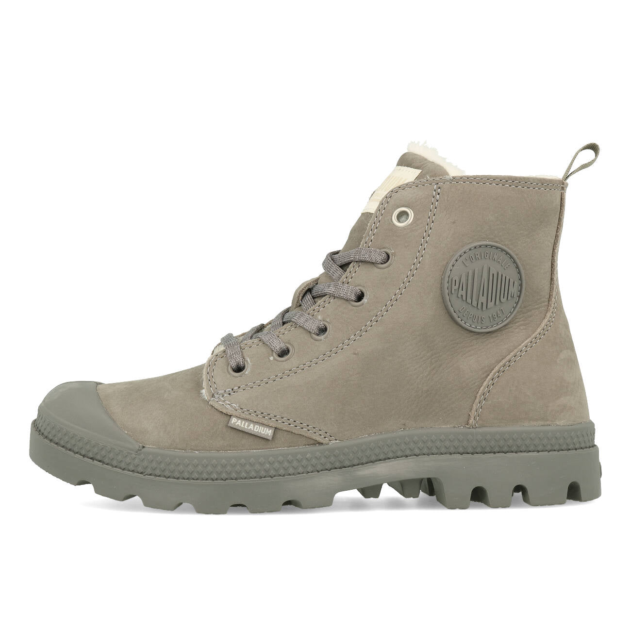 Palladium Pampa Hi Zip WL damskie Cloudburst Charcoal Gray