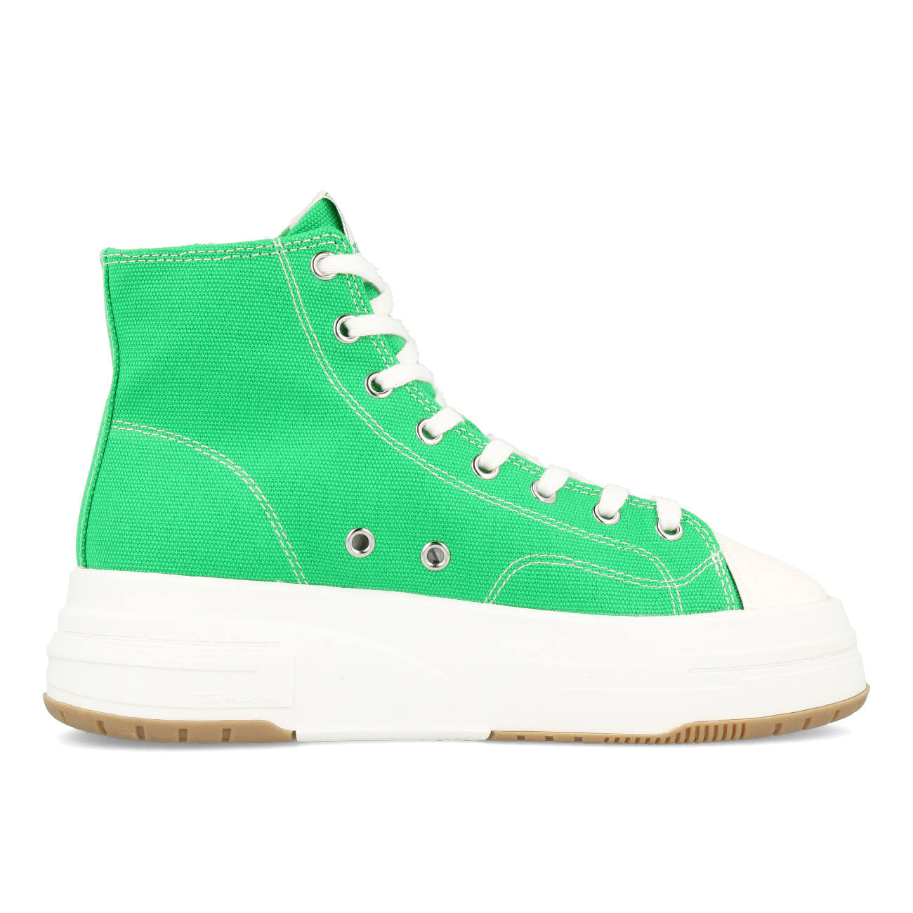 Tamaris 1-25216-20-700 Sneakersy wysokie Canvas Damskie Zielone