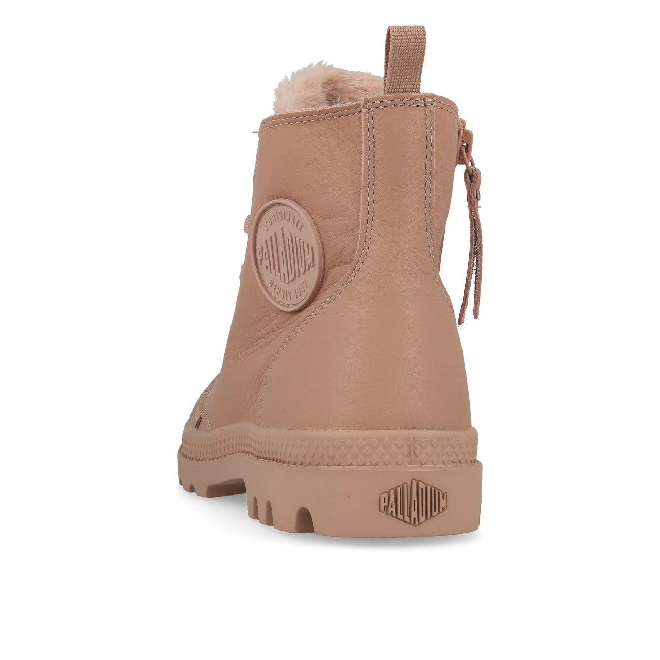 Palladium Pampa Hi Zip LTH S W Damskie Misty Rose