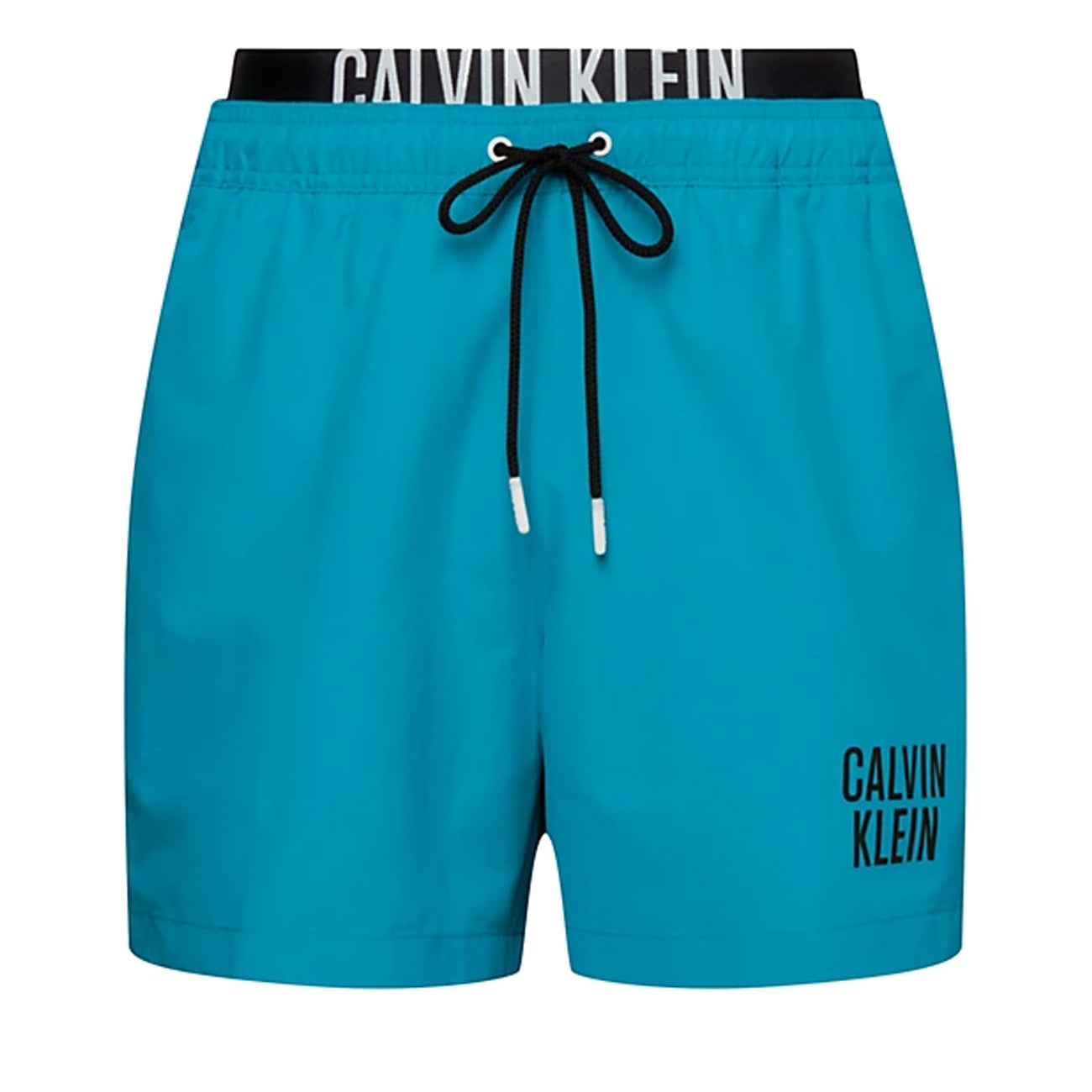 Calvin Klein Kąpielówki Męskie Medium Double WB Clear Turquoise