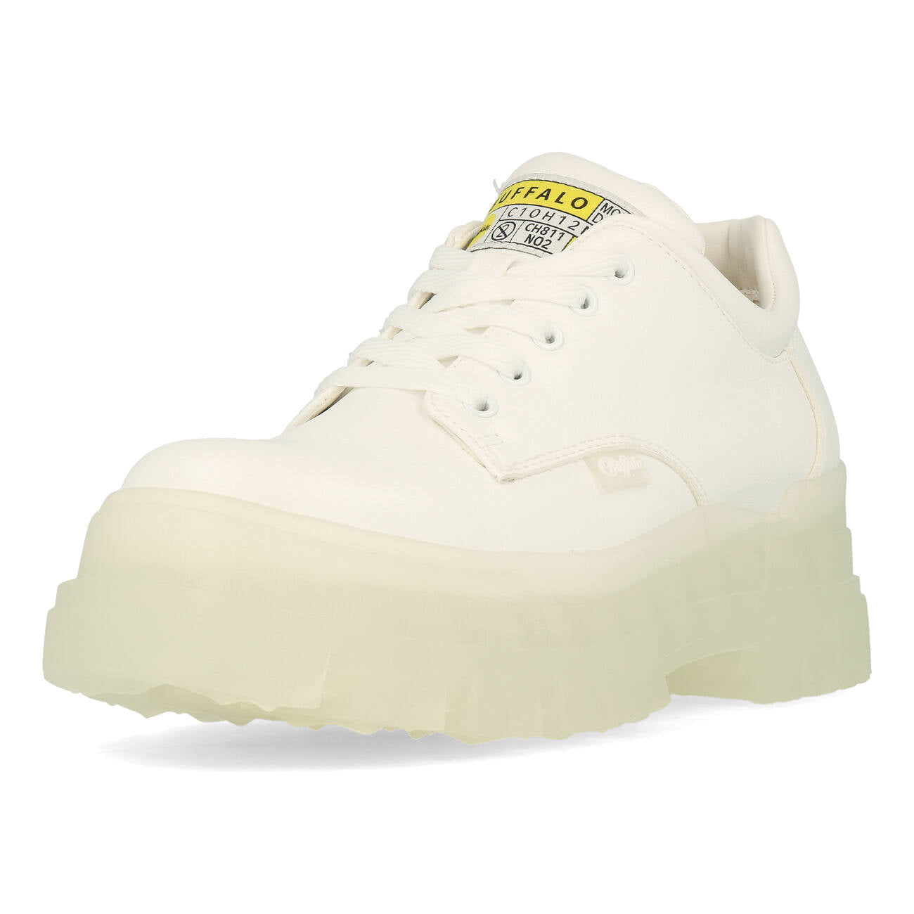 Buffalo Aspha CLS Shoe Flat Damskie Imi Nappa White